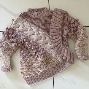 Topshop chunky cable knit